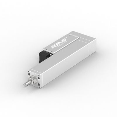 RobustMotion RM-RLA cilindro elétrico de alta velocidade, estrutura dobrável, repetibilidade de posicionamento ±0,02 mm.